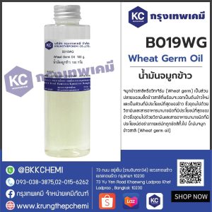 Wheat Germ Oil : น้ำมันจมูกข้าว